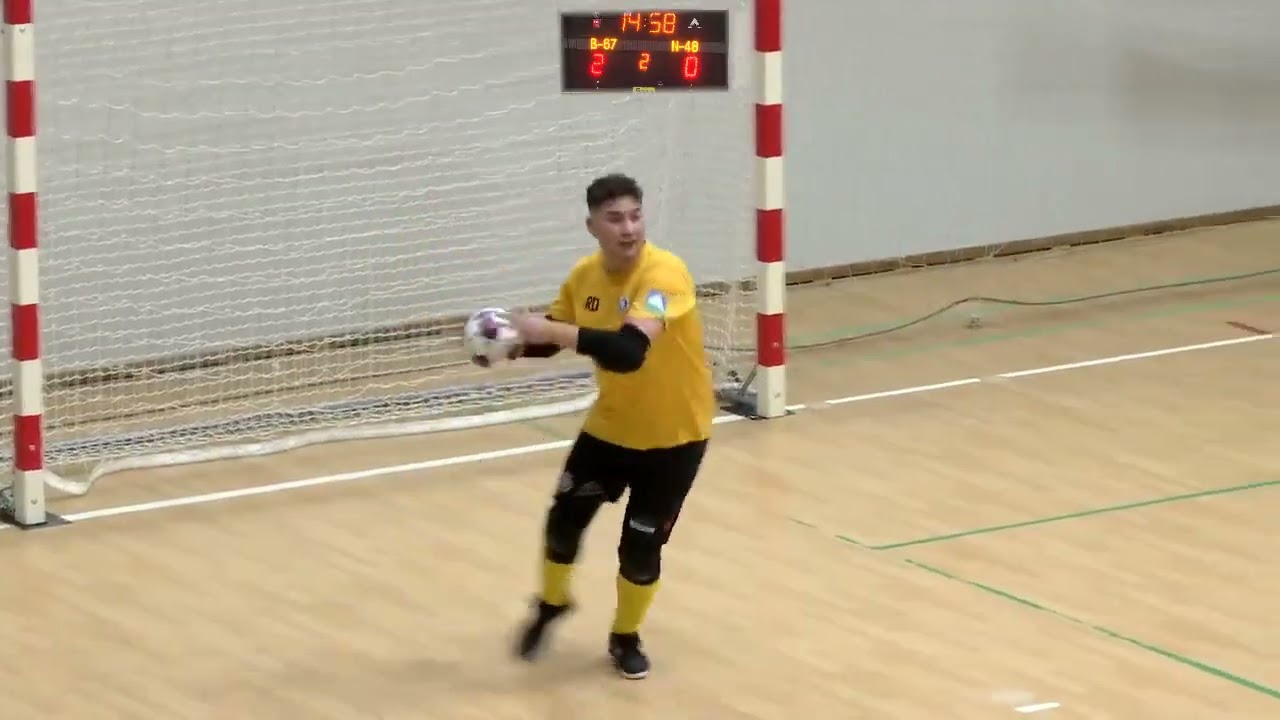 Futsal GM 2024 angutit: Semifinale l B-67 vs. Nagdlúnguak (2:2) KNR 19.04.2024