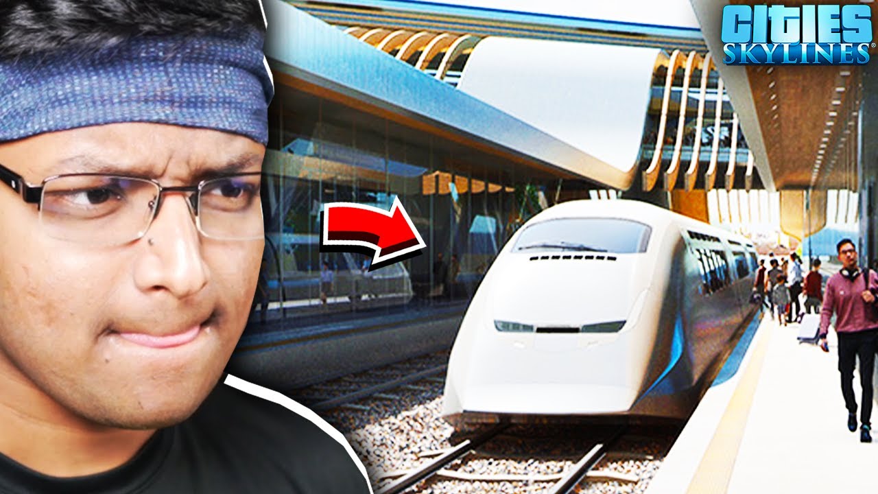 EPIC Modern Train Station For My City! 😍