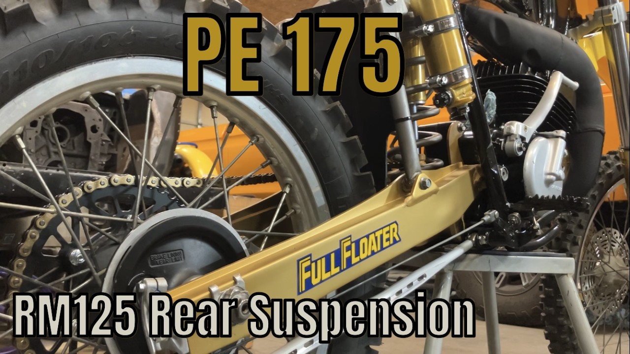 Сборка Suzuki PE175 2.0, часть 5 — Задняя подвеска и снижение веса.