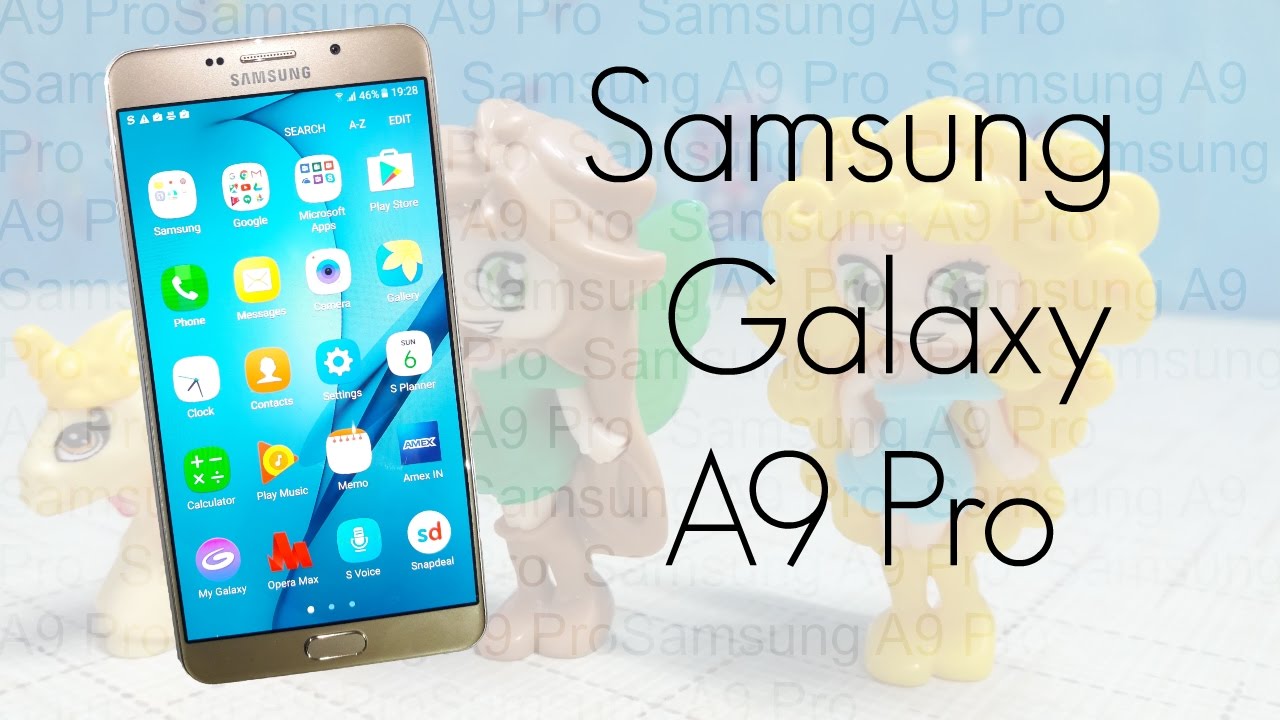Samsung Galaxy A9 Pro Unboxing - Insane Battery Life of 5000 mAh and 4GB RAM