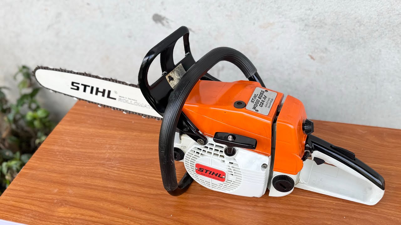 5/2 | STIHL 024AV Woodboss - Máy Cưa Xích Hàng Nhật Bãi SX Đức - Cưa Tầm Trung Chuyên Khai Thác