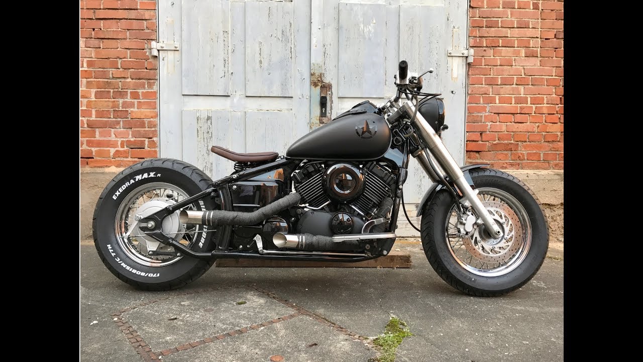 YAMAHA XVS 650 DRAG STAR CLASSIC BOBBER CUSTOM 2017