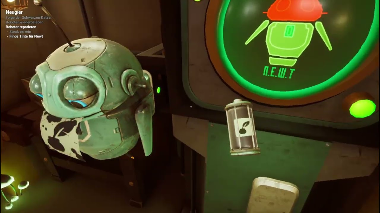 Der Roboter Newt