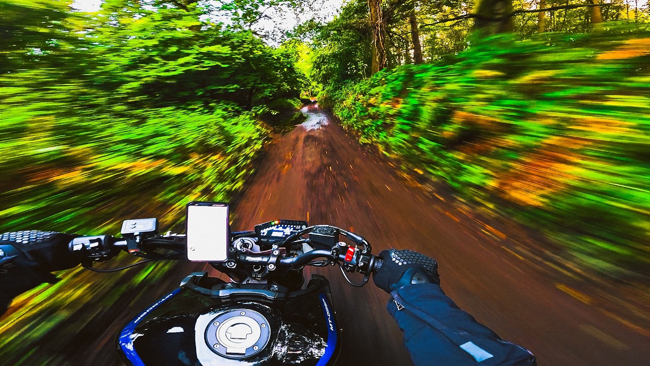 RIDING THROUGH THE JUNGLE ON MY YAMAHA MT-09 SP + AKRAPOVIC