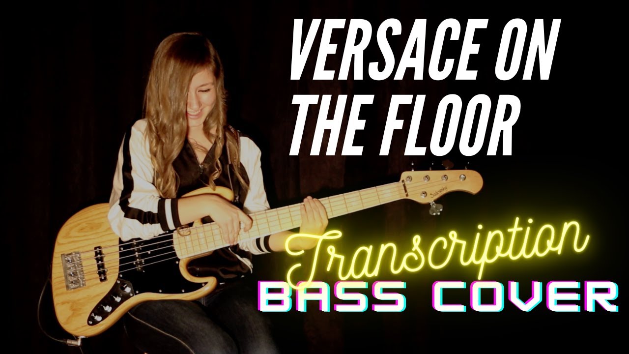 [Transcription] Bruno Mars - Versace on the floor (bass cover)