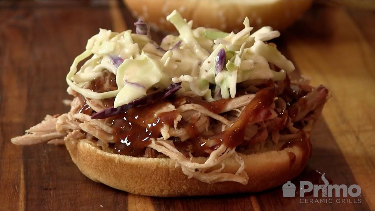 Primo Pulled Pork (Boston Butt) Recipe