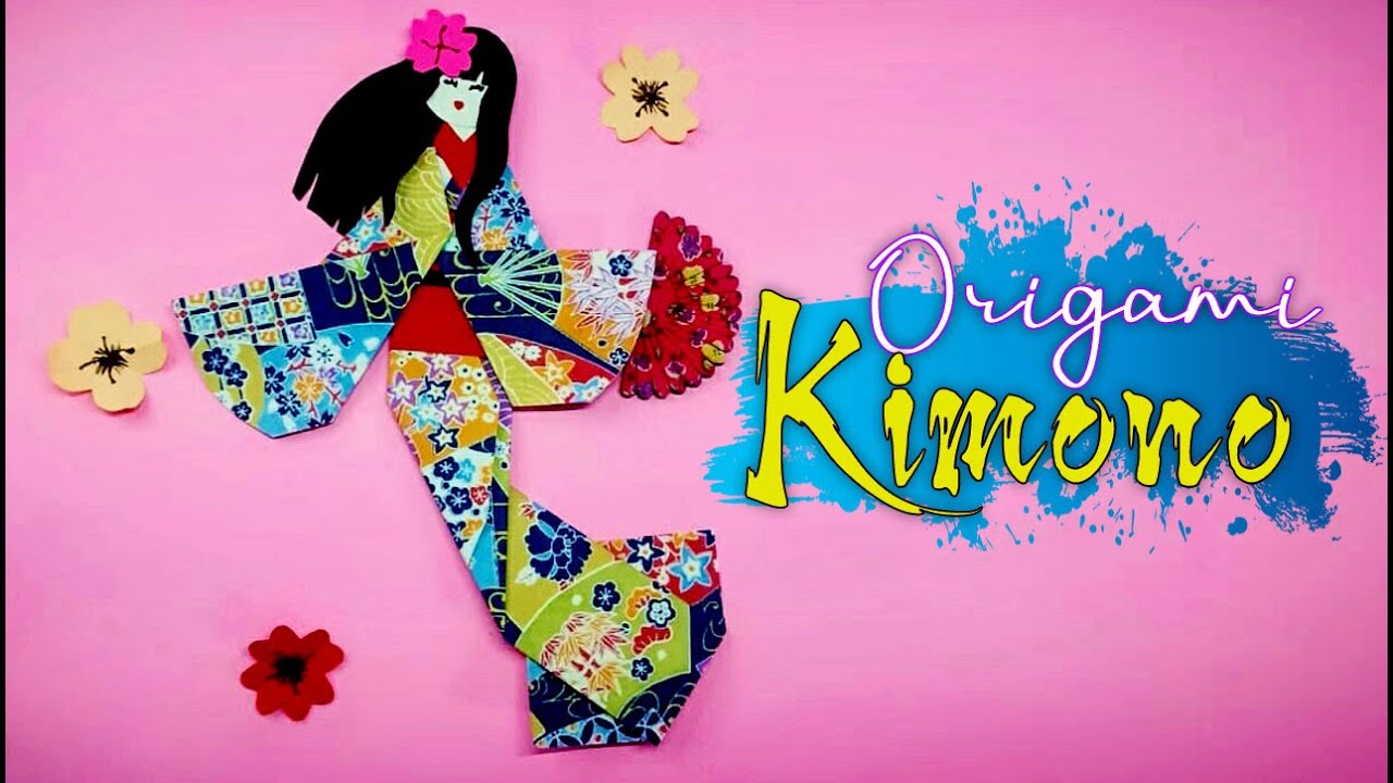 Origami Dress Pattern Easy Step By Step |  origami kimono step by step