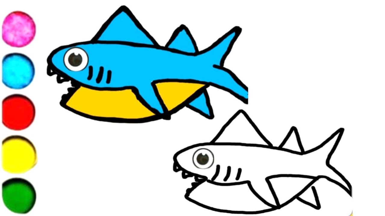 How to Draw a shark | easy step by step tutorial 