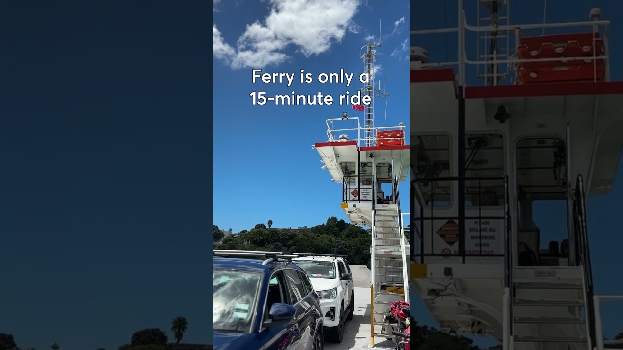 Paihia to Russell Vehicle Ferry Guide - On the road with Wilderness Motorhomes