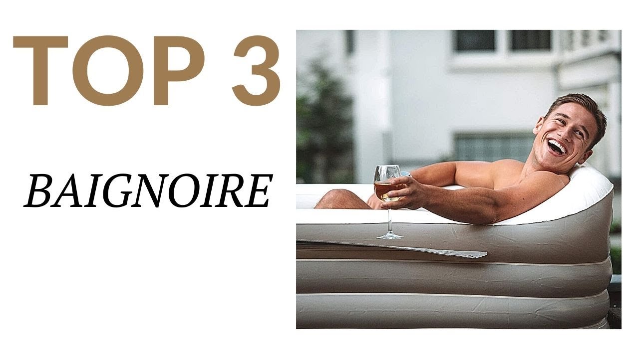 TOP 3 : Meilleure Baignoire Pliable pour Adultes