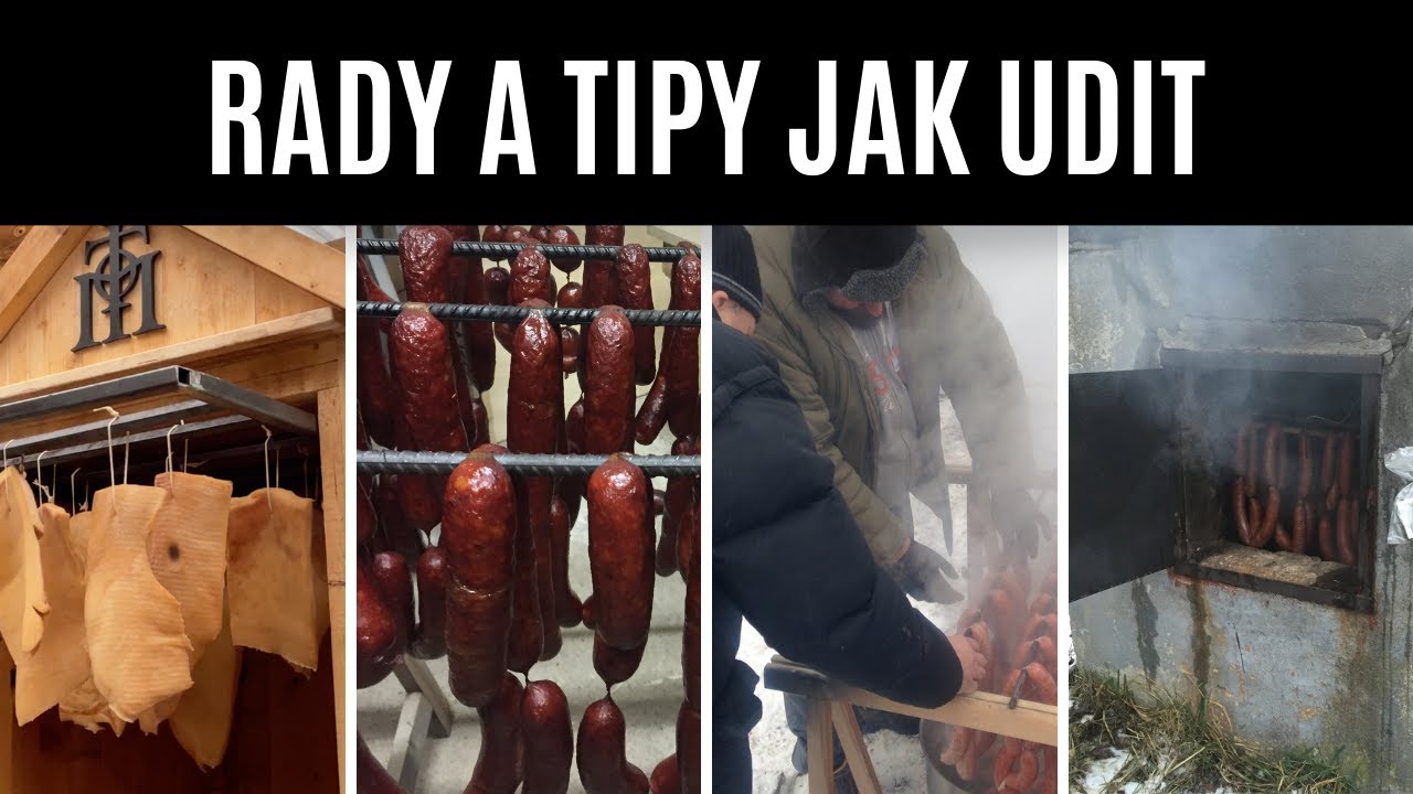 Rady a tipy jak udit v klasické i elektrické udírně | Z UDÍRNY #28