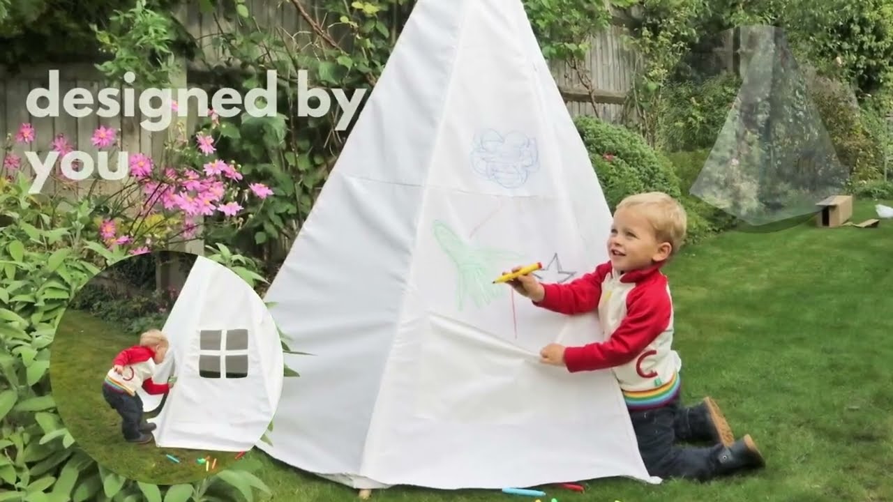 Design Your Own Luxury Teepee Play Tent from Big Game Hunters