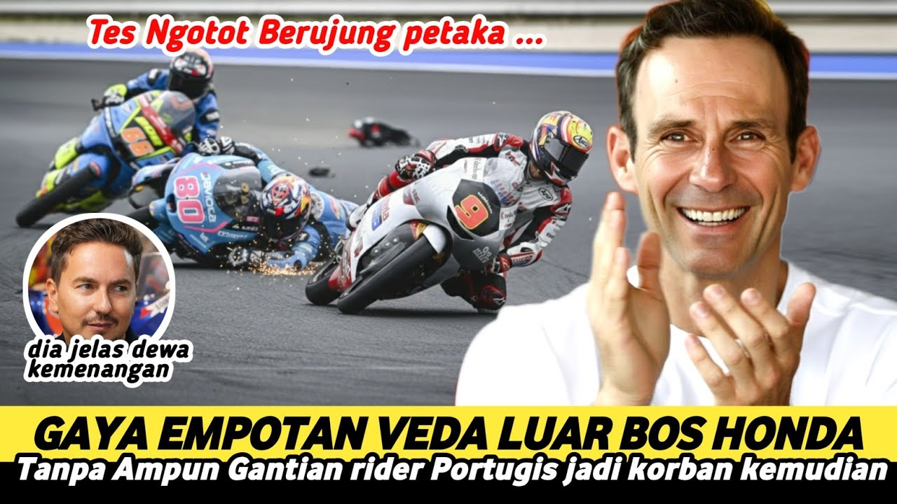 BOS HRC SANGAT BANGGA !! VEDA MAIN ALL OUT DG KECERDASAN MURNI Rider Portugal Ketipu dg iq debutan