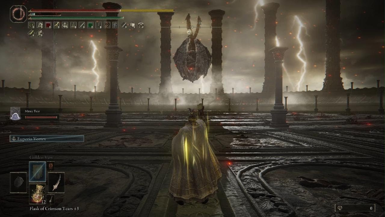 ELDEN RING Dragonlord Placidusax Boss Fight