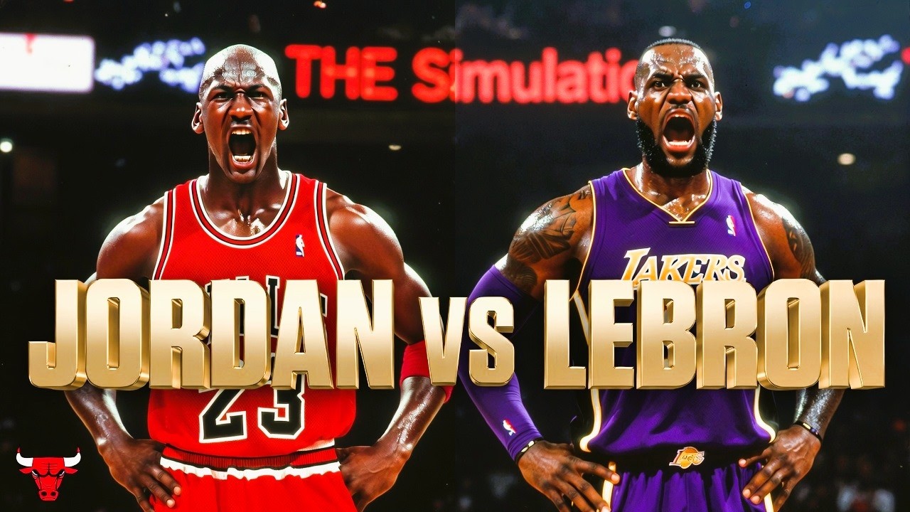 JORDAN VS LEBRON 🏀 The Final AI Simulation (Who is the GOAT?)
