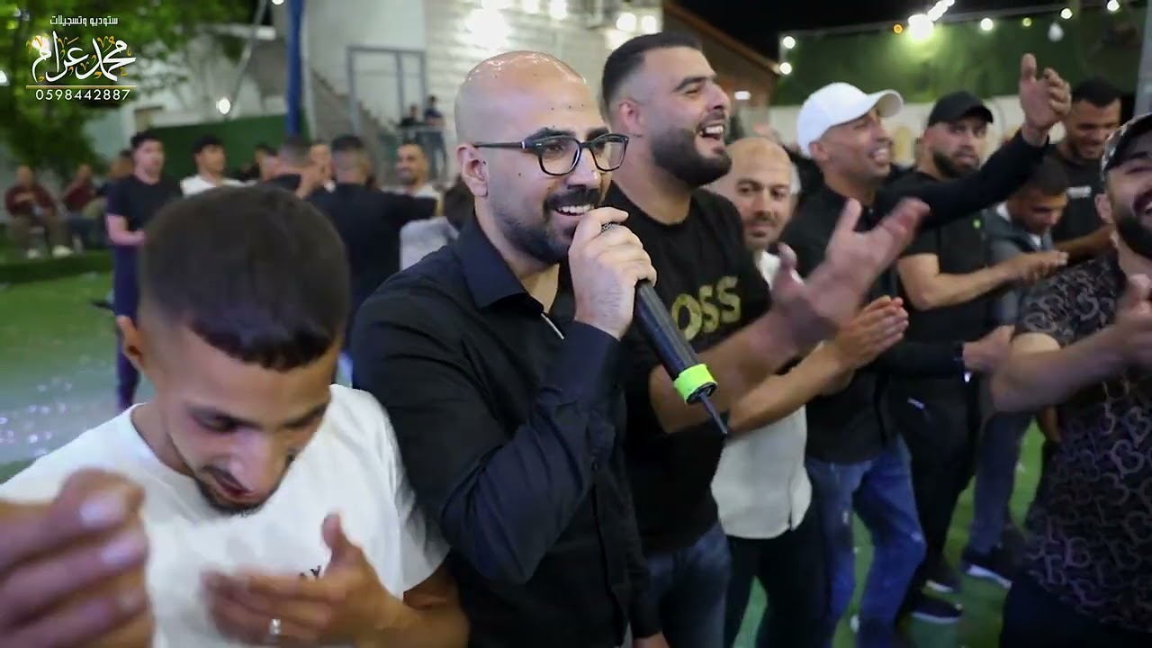 رفقنا ما هو بالهين وقت الشدايد يبين - الفنان ابراهيم عاشور | مهرجان العرسان علي ومحمد ابو شهاب