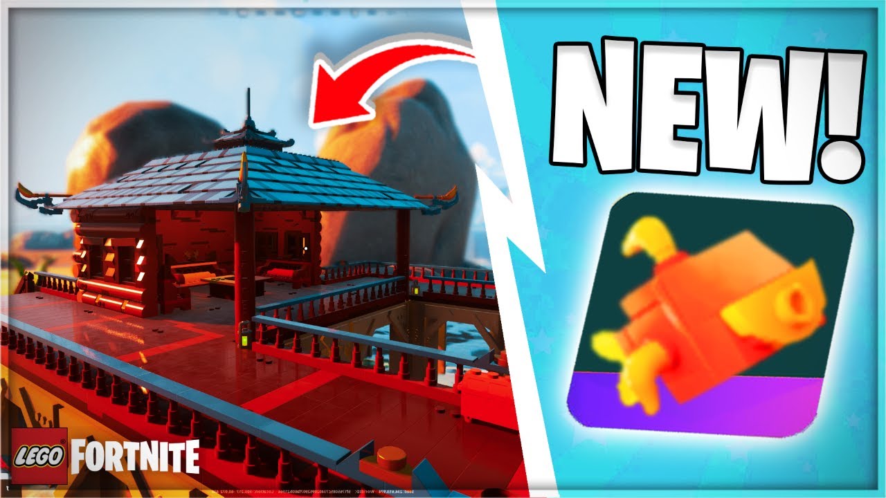 *NEW* Fishing Dock Prefab Build in LEGO Fortnite! (v28.30 Update)