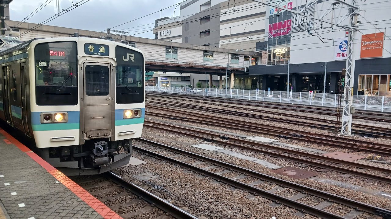 普通列車小淵沢行き発車メロディーフルコーラス×2