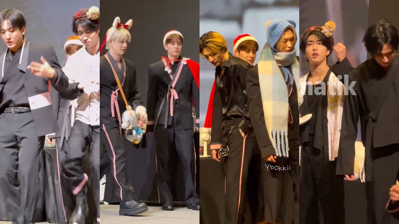Группа Straykids на автограф-сессии Soundwave, посвященной альбому 'DO IT'.