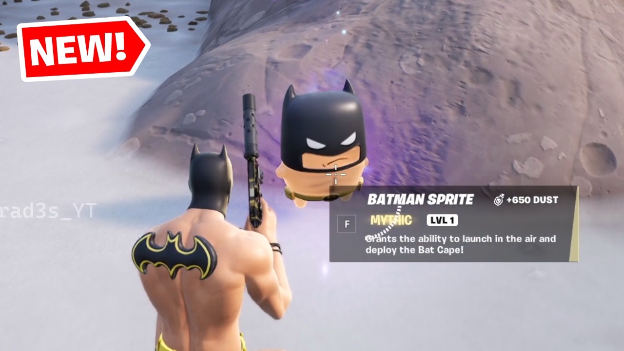 How to EASILY get Batman Sprite EVERYGAME in Fortnite