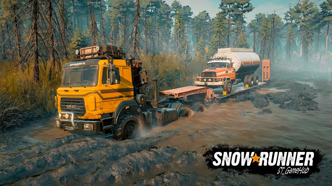 SnowRunner LIVE 🚛 | Rivers & Mud Roads #stgamehub #livestream