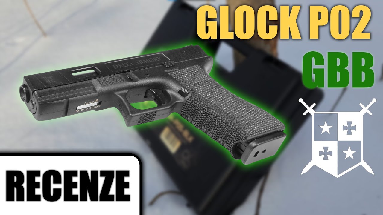Recenze Glock P02 od Delta Armory [AIRSOFT/RECENZE]