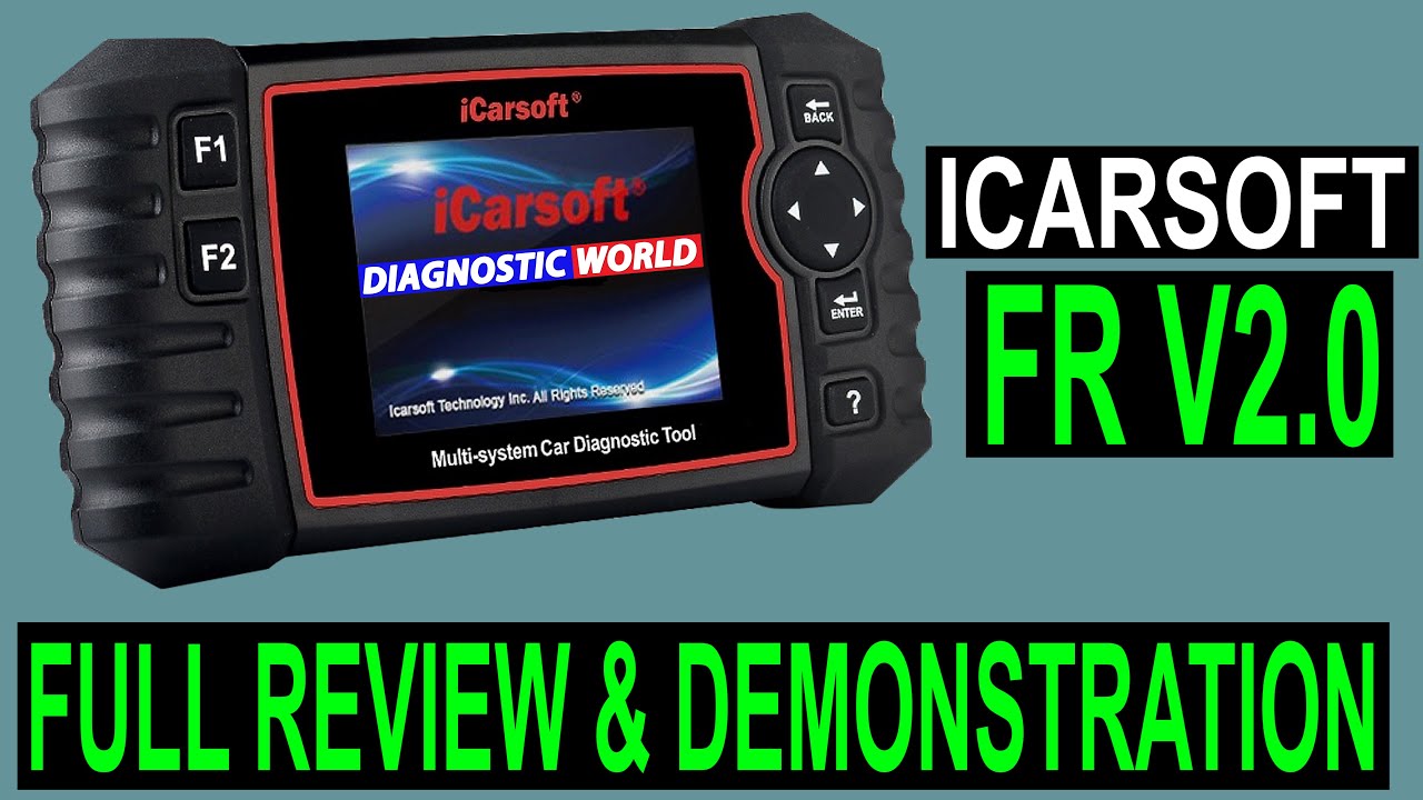 iCarsoft FR v2.0 EVERYTHING you need to know |Full Review & Demonstration | Advanced Scan Tool