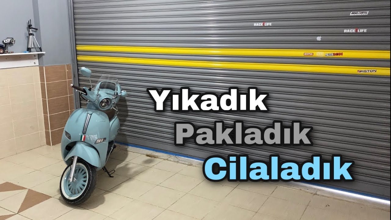 Arora Cappucino 50cc Scooter Yıkama | Boya Koruma