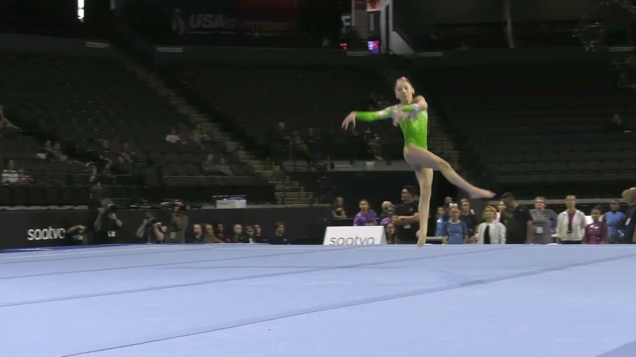 Vivi Crain  - Floor Exercise -  2025 U.S.  Classic Presented by Saatva  - Junior Women