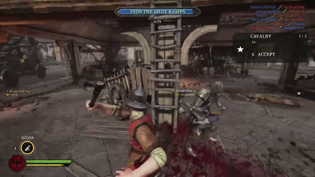 peasant levy 1v1s two knights