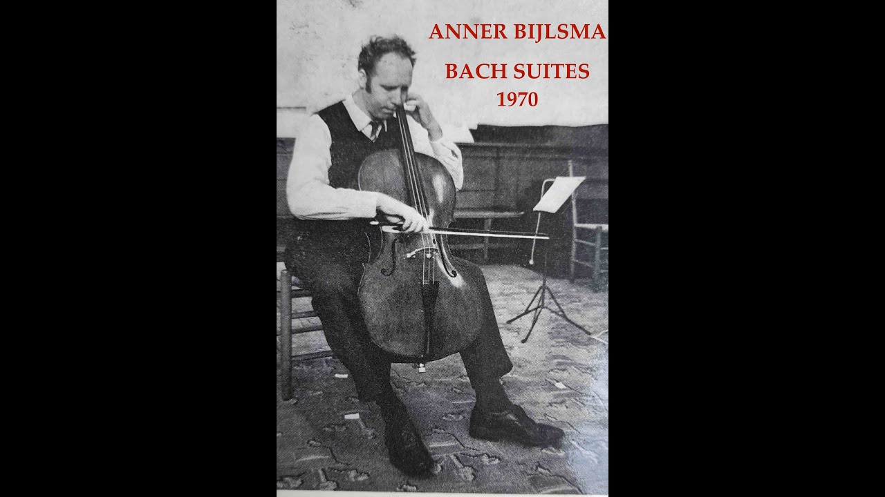 BACH Cello suite n° 2  d minor 1970 (radio recording) ANNER BIJLSMA'S RADIO RECORDINGS