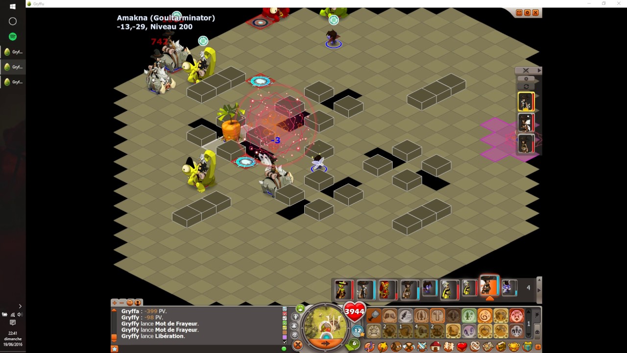 [DOFUS] Gryfox - KOLIZEUM - [ Waci-Wacii | Kiri-kou | Mioko ]