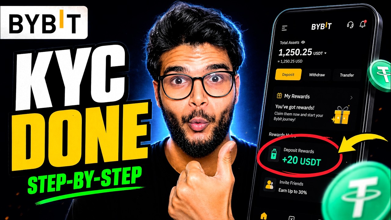 Bybit Account Create + KYC Verification and $20 USDT Reward | Bybit Account Create