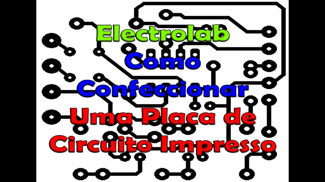 Como confeccionar uma placa de circuito impresso - Método da transferência térmica