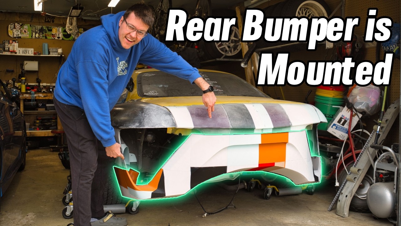 I 3D Printed an Entire Rear Bumper!