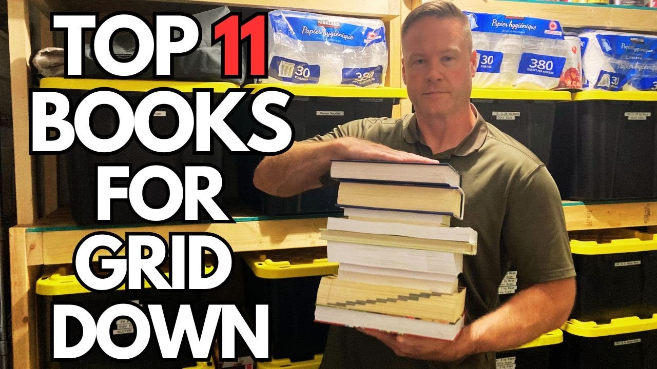 Books I Keep for Survival & Grid Down Knowledge