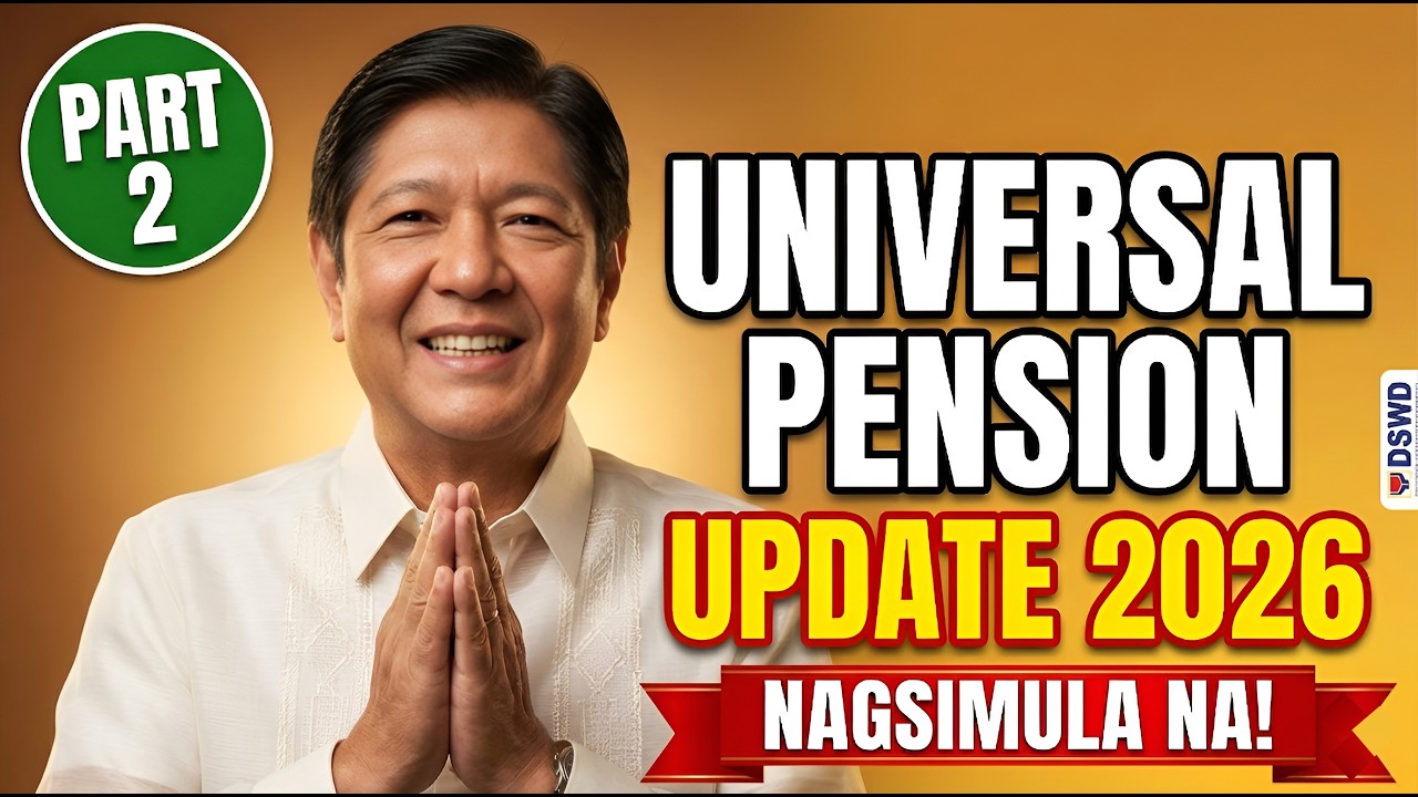 GOOD NEWS UPDATE! Universal Social Pension 2026 &mdash; Nagsimula Na ang Distribution sa Ilang LGU!