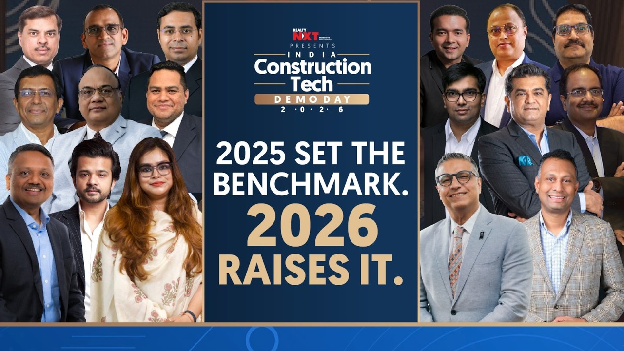 India's Construction Tech Demo Day 2026 | 2025 Sets The Benchmark. 2026 Raises It.