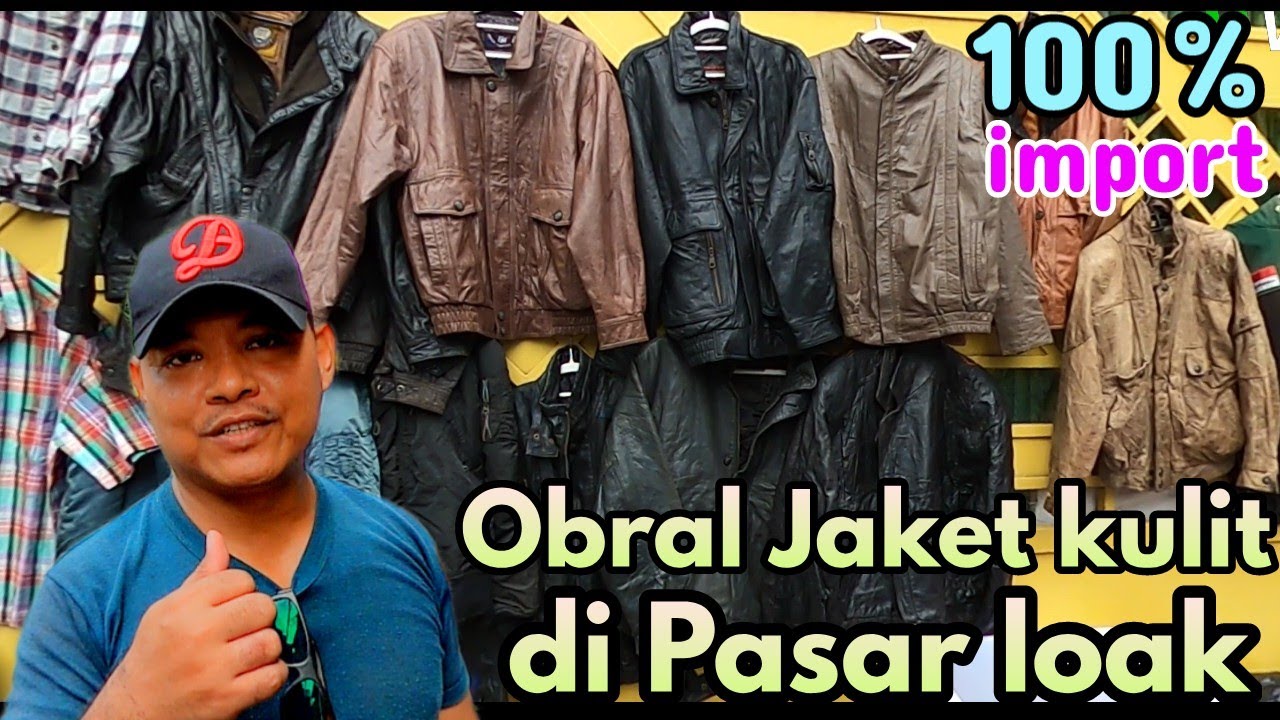 Tempat Thrifting terbuka di pasar loak Jatinegara bagian selatan