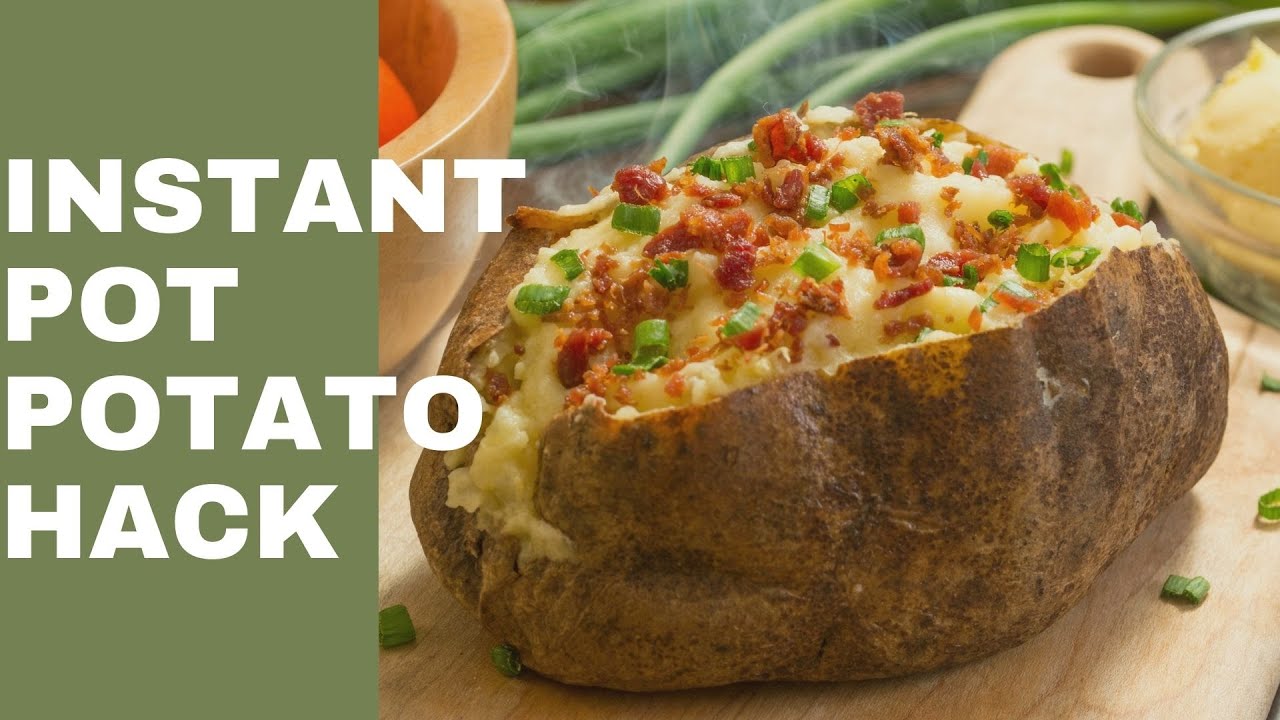 Instant Pot Potato Hack | Baked Potato In The Instant Pot