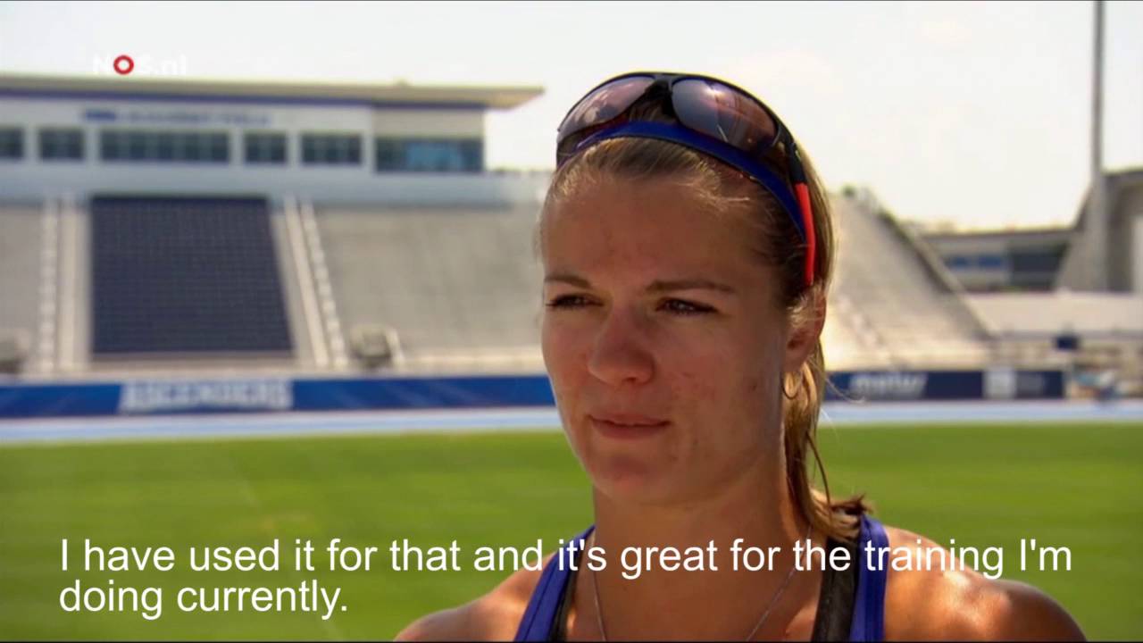 Dafne Shippers and Christian Taylor, coached by Rana Reider training with 1080 Sprint | 1080 Motion