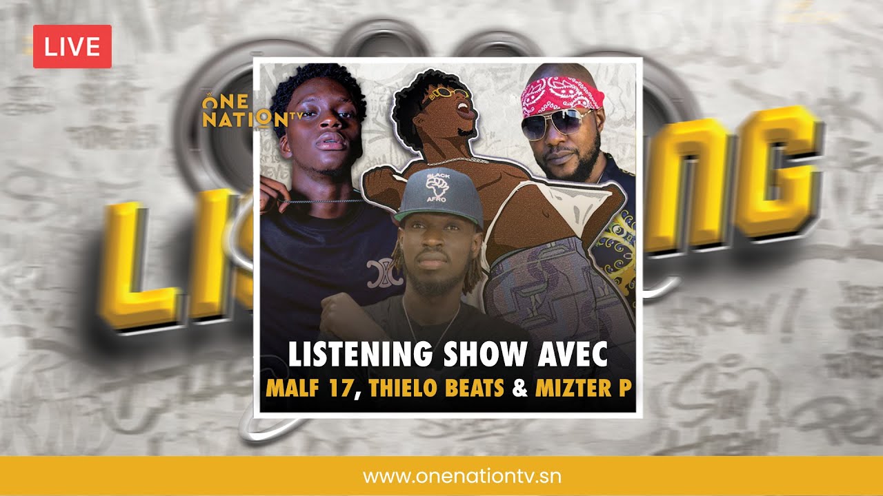 🔴LIVE: Listening Show avec Malf 17, Thielo Beats & Mizter P