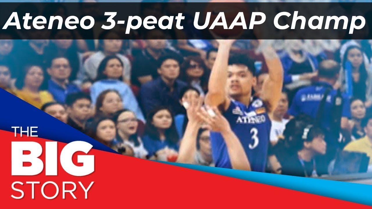 Ateneo secures 3-peat UAAP championship