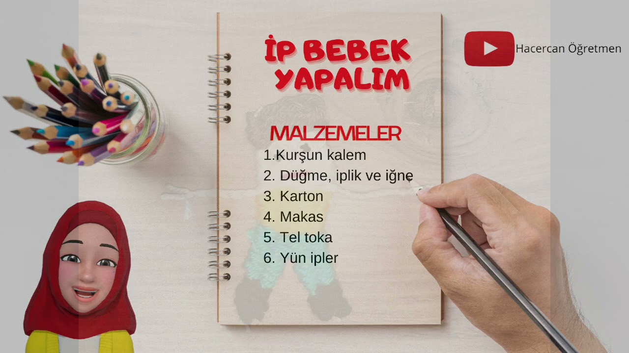 İp Bebek Yapalım /DIY/ String Baby