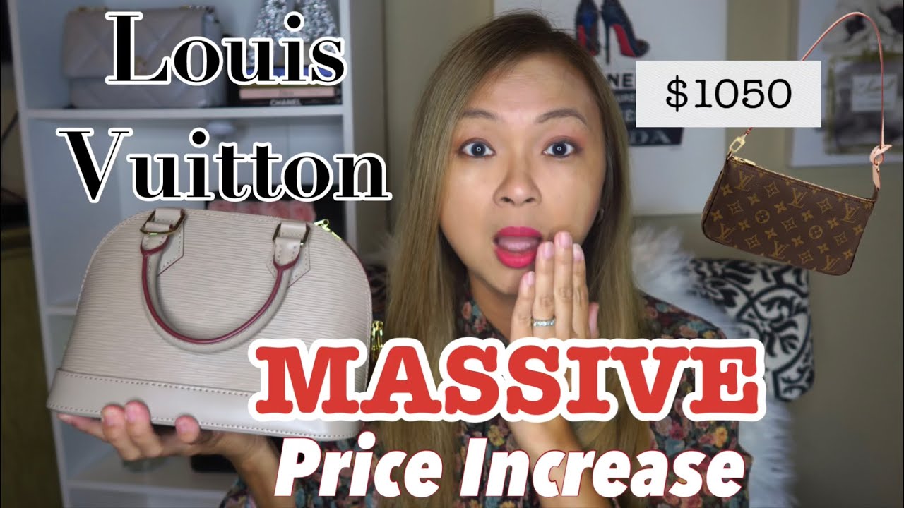 Louis Vuitton Massive Price Increase| See price changes before your eyes 👀
