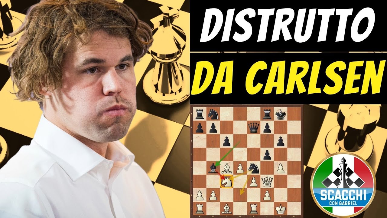 Giovanissimo di Nero Attacca Carlsen! Viene Schiacciato!