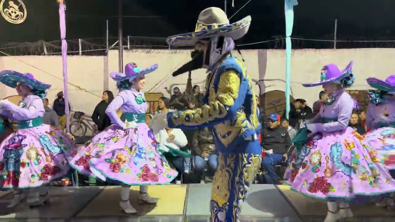 Comparsa acaquilpan  carnaval 2026 orquesta juvenil nicho castillo los reyes La Paz edo . De Mexico 