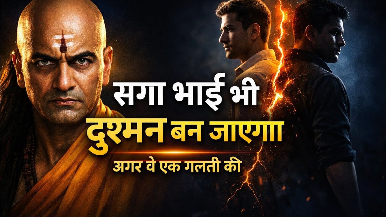 एक गलती… भाई को दुश्मन बना देगी | चाणक्य की चेतावनी