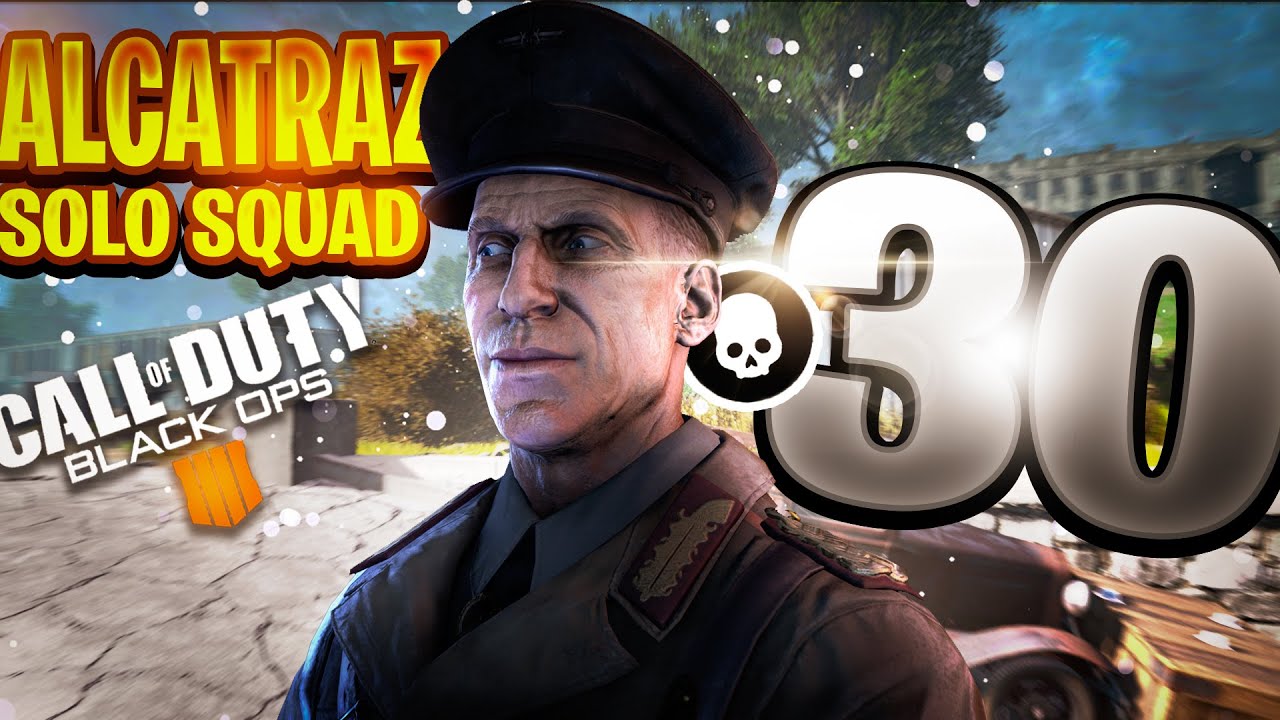 Xim from the 40s☎️|30 Kill Solo Squad BO4 Blackout Alcatraz Handcam Gameplay