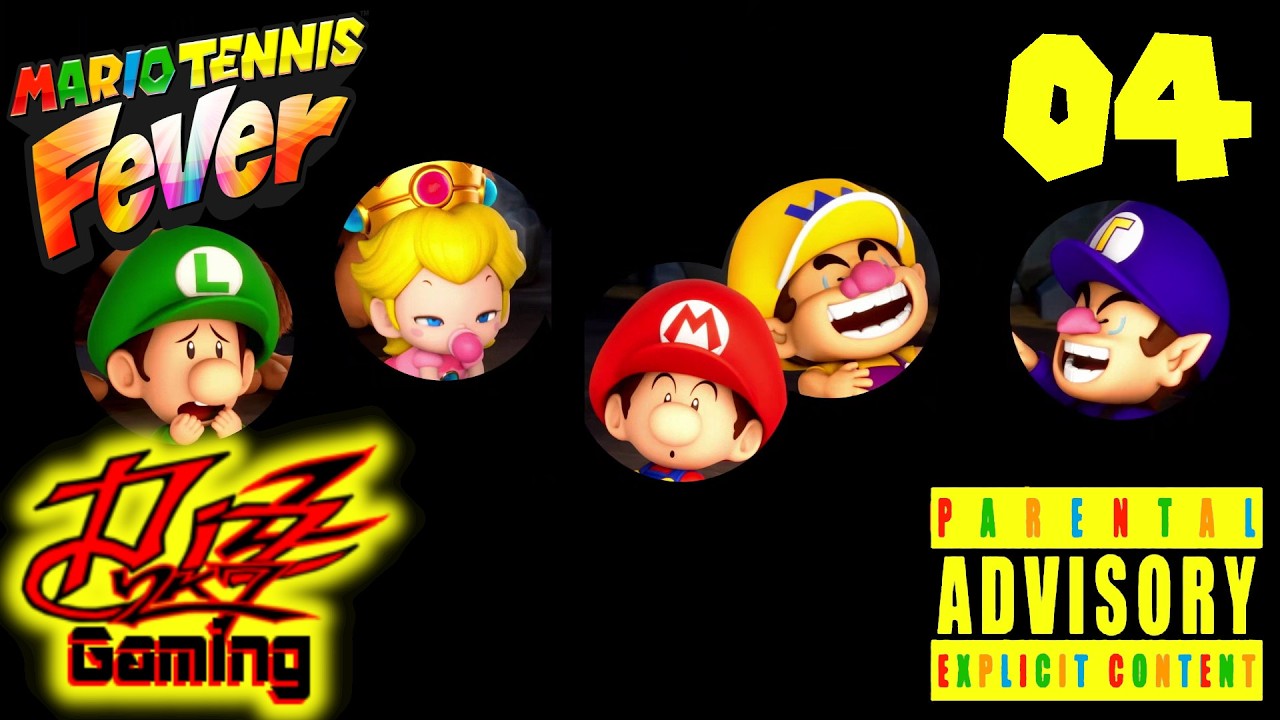 Mario Tennis Fever - Ep. 04: Rank D / Dizz2K7 Gaming